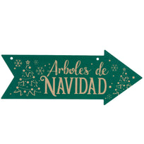 Art.10821 Flecha Frase Navidad 25x50cm
