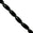 Fantasías Miguel Art.1112 Perla Oval 3x6mm Hilo 1.50m (aprox 230pz) Negro