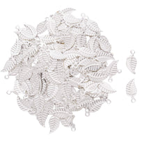 Art.1644 Dijes Grandes De Metal Color Plata