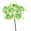 Fantasías Miguel Art.165 Ramito X6 Flores De Papel 10cm 1pz Verde