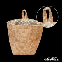 Art.1687 Base Yute Con Forro 13x9x10cm 1pz