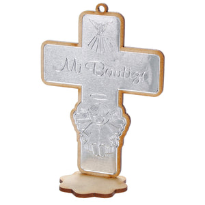 Art.2391 Cruz Mi Bautizo Repujado Niña