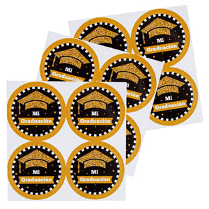 Art.2648 Calcomanía Círculo Mi Graduación