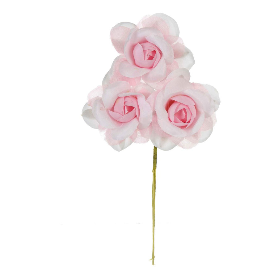 Art.2804 Ramito Rosa De Tela Fina X3