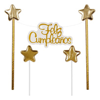 Art.303 Adrn Pastel Band Feliz Cumplea