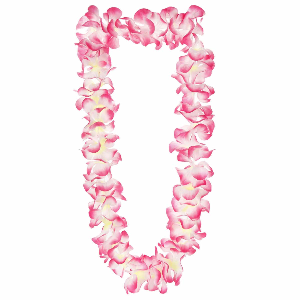 Collar Hawaiano de Flores Rosas