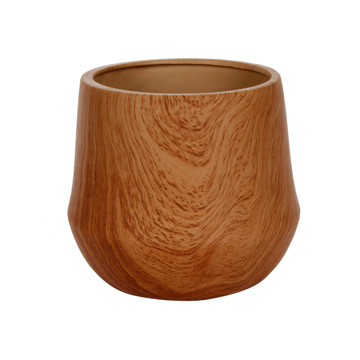 Base Cerámica Acabado Madera 12x14x12cm Fantasias Miguel Fantasías