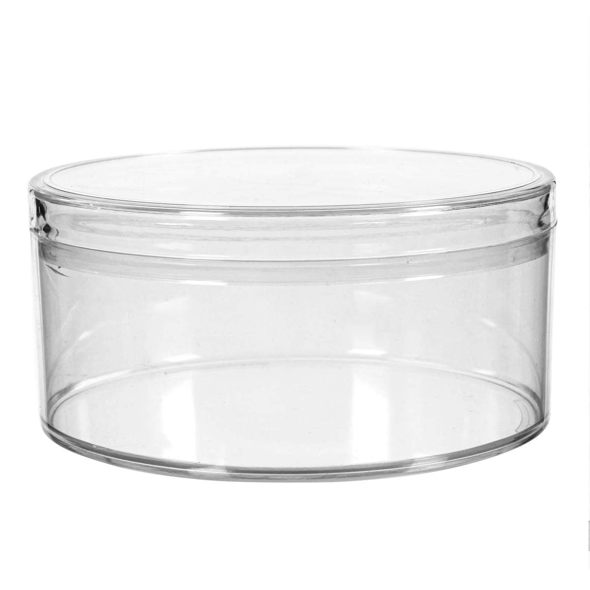 Caja Redonda De Acrílico 10cm Fantasias Miguel – Fantasías Miguel