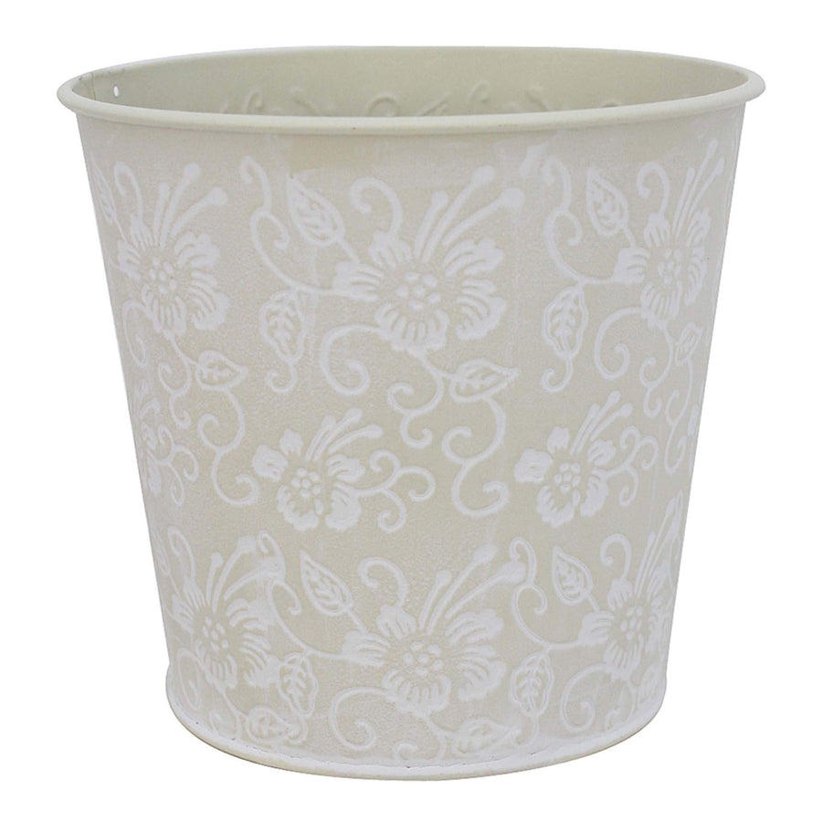 Art.4239 Base Metálica Floreada Redonda