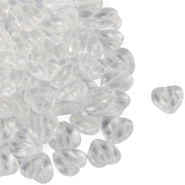 Art.4386 Corazón Rayado Cristal