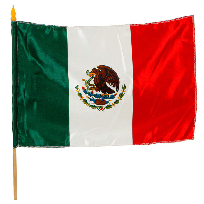 Art.5401 Bandera De Mexico Med 48x47cm
