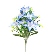Art.5643 Ramo Lily Con Follaje X9