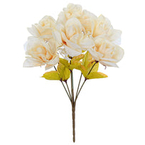 Art.5783 Bush Rosas Con Organza X6