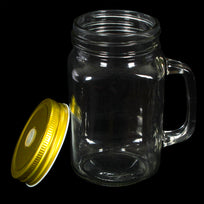 Art.6039 Frasco Liso Con Agarradera Tapa C/Hoyo (aprox 450ml) 13.3x10.7x7.8cm 1pz