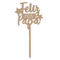 Art.6084 Pick Feliz Dia Papa 25x13cm