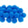 Fantasías Miguel Art.6226 Pom Poms 25mm 100pz Azul Brillan