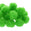 Fantasías Miguel Art.6226 Pom Poms 25mm 100pz Verde Brilla