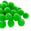 Fantasías Miguel Art.6227 Pom Poms 38mm 50pz Verde Brilla