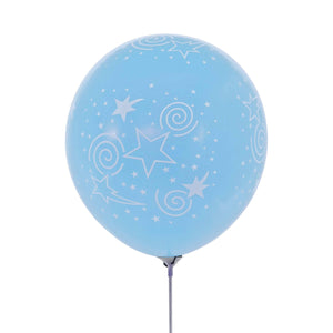 Art.6266 Globo Impreso Con Estrellas