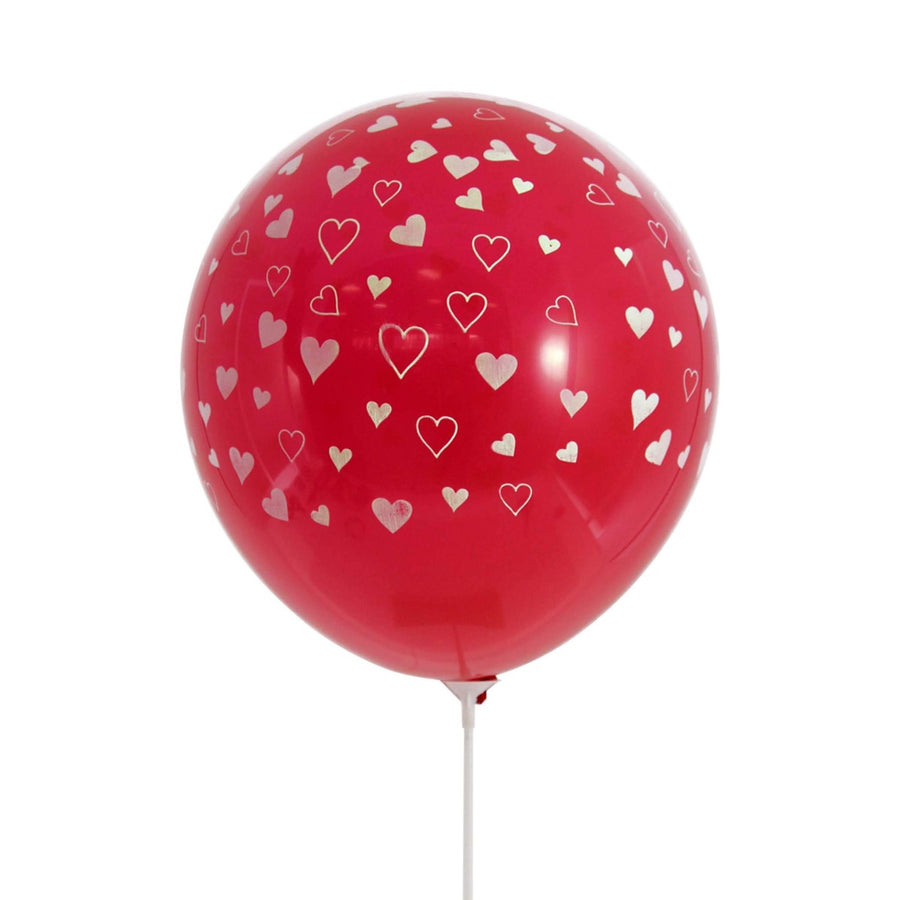 Art.6268 Globo Impreso Con Corazón