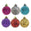 Fantasías Miguel Art.6722 Esfera Redonda Diamantada 40mm 12pz Surtido