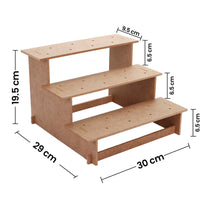 Art.693 Base 3 Niveles Paletero 19.5x30x29cm 1pz