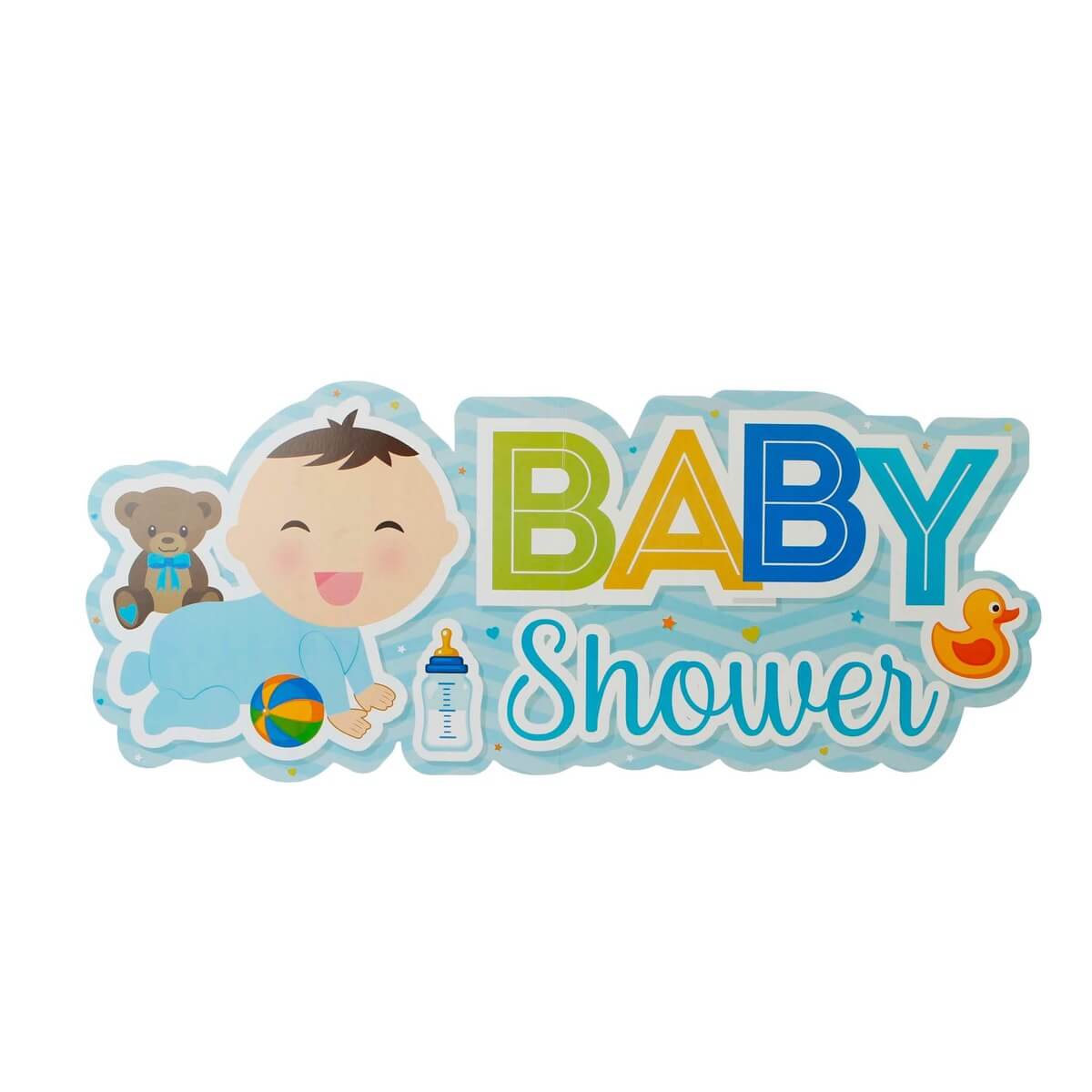 Letrero Baby Shower Elefante 40x68cm  Fantasias Miguel – Fantasías Miguel