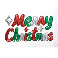 Art.7499 Calcomanía Merry Christmas Globo