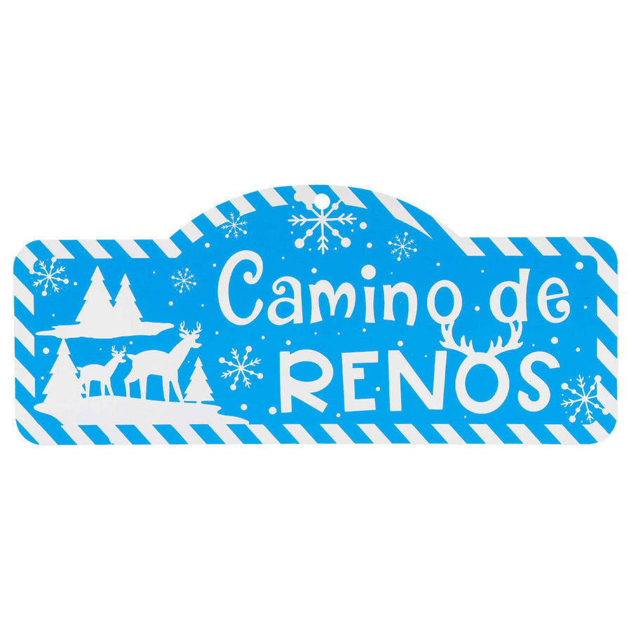 Art.7587 Letrero Navidad Color 21x50cm