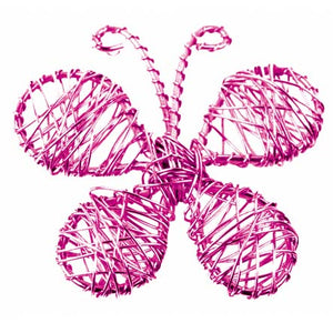Art.7623 Mariposa Con Alambre