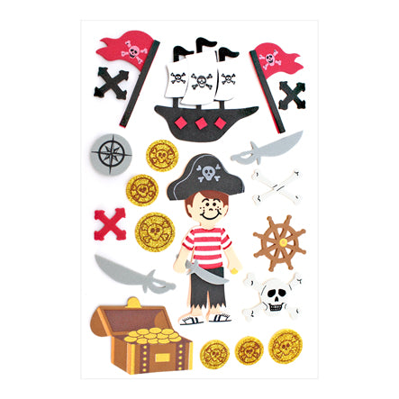 Art.7662 Calcomanía Fomi Pirata