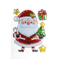 Art.7674 Calcomanía Decorativa Santa Globo