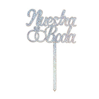 Art.7830 Pick Nuestra Boda Metalizado
