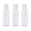 Fantasías Miguel Art.8962 Bote Con Tapa (Aprox 60ml) 11.5x3.2cm 3pz Transparente