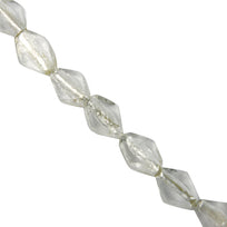 Art.9628 Cuenta Cristal Rombo Metálico