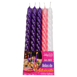 Art.9813 Paquete Velas De Adviento