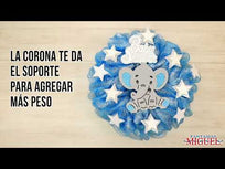 Art.6810 Aro De Alambrón Para Corona 40cm 1pz