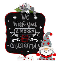 Art.10114 Personaje Navidad Con Base 25cm 1pz