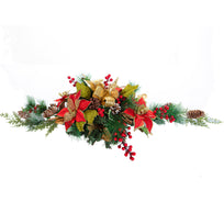 Art.9875 Vara Natural Con Cerezas/Pino/Piña 56cm 1pz