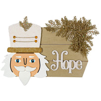 Art.10797 Cara Personaje Navideño 25cm 1pz