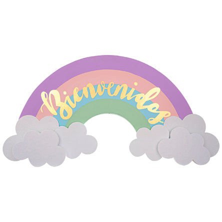 Letrero De Arcoiris Baby Shower