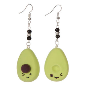 Aretes Aguacate Con Fomi Moldeable