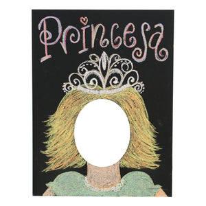 Pizarrón Cara Princesa