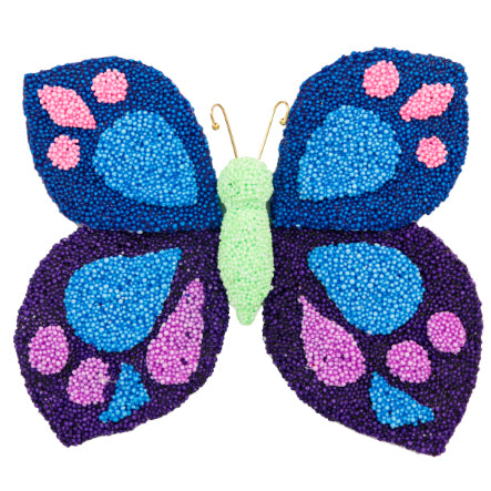 Mariposa De Fomi Moldeable Con Burbuja