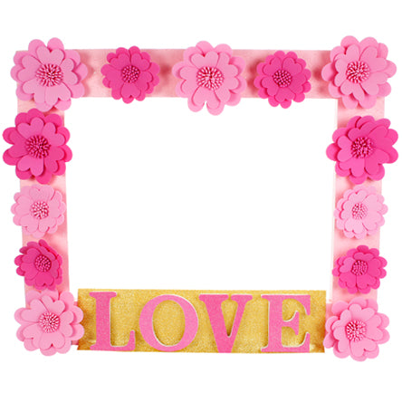 Marco Con Flores De Fomi