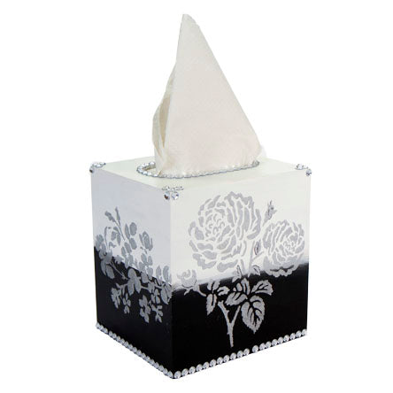 Kleenera Con Cristales Y Flores Pintadas