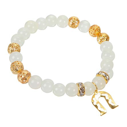 Pulsera De La Abundancia Con Bola De Filigrana Oro
