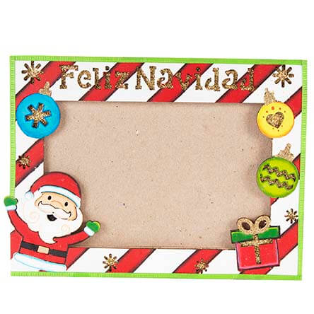 Portaretrato Santa Con Caramelo