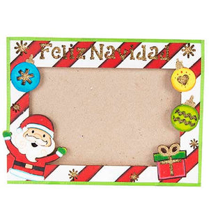 Portaretrato Santa Con Caramelo