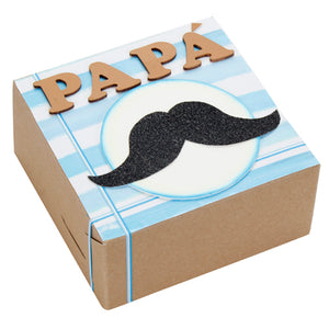 Caja Bigote Papá